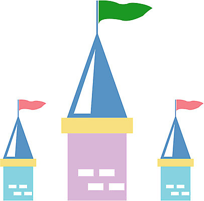 EPS 클립아트 시설물 건축물 건축 일러스트 지붕 사람없음 건물 궁전 깃발 성 왕궁 고성 고성_옛성 국내일러스트 고건축 파일형식 벡터