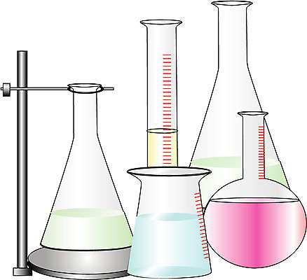 EPS 교육 일러스트 의학 의료기기 실험기구 실험 사람없음 치료 의료용품 화학 플라스크 시험관 비커 화학실험 국내일러스트 과학 파일형식 벡터