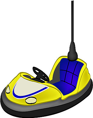 EPS 생활용품 일러스트 놀이 사람없음 놀이공원 놀이기구 범퍼카 국내일러스트 테마파크 오브젝트 파일형식 벡터