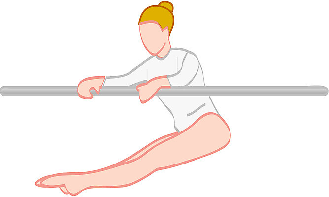 EPS 클립아트 여자 스포츠 포즈 일러스트 운동선수 한명 사람 20대 성인 운동 운동기구 체조선수 체조 평행봉 여자만 여자한명만 성인여자만 청년만 청년여자만 성인한명만 청년여자한명만 성인여자한명만 성인만 국내일러스트 1 건강 청년 헬스 파일형식 벡터