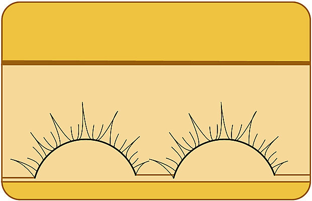 EPS 클립아트 여자 생활용품 일러스트 사람없음 화장 뷰티 화장품 오브젝트 눈화장 인조속눈썹 여자만 국내일러스트 사람 속눈썹 파일형식 벡터