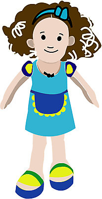 EPS 클립아트 여자 초등학생 어린이 인형 일러스트 놀이 한명 사람 소녀 장난감 오브젝트 인형놀이 사람인형 여자인형 여자만 여자한명만 어린이만 소녀만 소녀한명만 국내일러스트 1 학생 파일형식 벡터