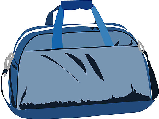 EPS 학생 잡화 가방 일러스트 운동선수 사람없음 라이프 생활 오브젝트 스포츠백 운동가방 국내일러스트 스포츠 파일형식 벡터