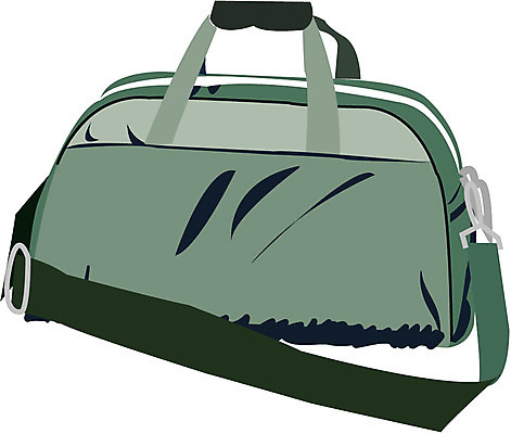 EPS 학생 잡화 가방 일러스트 운동선수 사람없음 라이프 생활 오브젝트 스포츠백 운동가방 국내일러스트 스포츠 파일형식 벡터