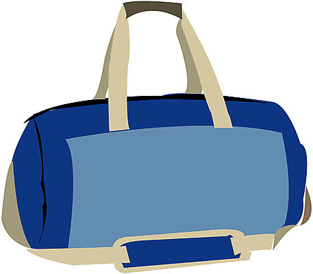 EPS 학생 잡화 가방 일러스트 운동선수 사람없음 라이프 생활 오브젝트 스포츠백 운동가방 국내일러스트 스포츠 파일형식 벡터