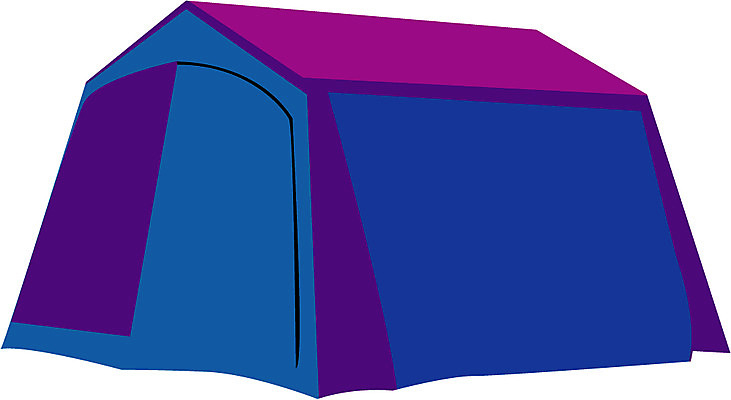 EPS 여행 생활용품 일러스트 레저용품 레저 휴가 텐트 취미 사람없음 야외 관광지 놀이용품 캠핑 오브젝트 천막 레저시설 국내일러스트 캠핑도구 파일형식 벡터