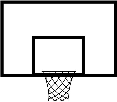 EPS 스포츠용품 스포츠 일러스트 농구 사람없음 운동 바구니 그물 골대 농구대 골포스트 국내일러스트 건강 구기 오브젝트 파일형식 벡터