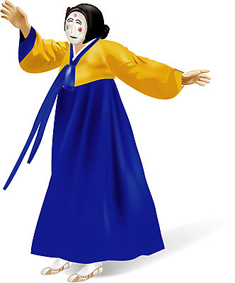 EPS 한국문화 한국전통 전통 여자 일러스트 한명 사람 20대 성인 전통놀이 공연 전통의상 한복 전통공연 탈춤 전통무용 탈 하회탈 각시 산대놀이 여자만 여자한명만 성인여자만 청년만 청년여자만 성인한명만 청년여자한명만 성인여자한명만 성인만 국내일러스트 1 동양문화 놀이 한국 가면 이벤트 청년 춤 파일형식 벡터