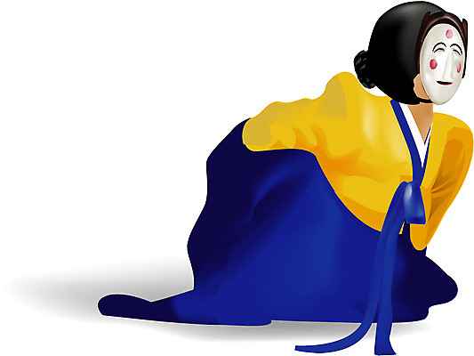 EPS 한국문화 한국전통 전통 여자 일러스트 한명 사람 20대 성인 전통놀이 공연 전통의상 한복 전통공연 탈춤 전통무용 탈 하회탈 각시 산대놀이 여자만 여자한명만 성인여자만 청년만 청년여자만 성인한명만 청년여자한명만 성인여자한명만 성인만 국내일러스트 1 동양문화 놀이 한국 가면 이벤트 청년 춤 파일형식 벡터