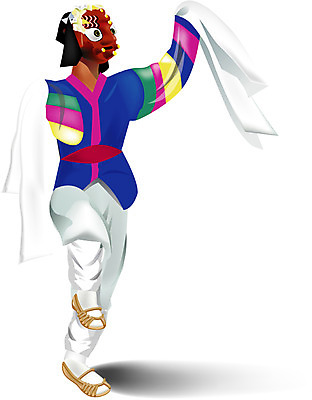 EPS 한국문화 한국전통 전통 남자 일러스트 한명 사람 20대 성인 전통놀이 공연 전통의상 한복 전통공연 탈춤 전통무용 탈 산대놀이 봉산 남자만 남자한명만 성인남자만 청년만 청년남자만 청년남자한명만 성인한명만 성인남자한명만 성인만 국내일러스트 1 동양문화 놀이 한국 가면 이벤트 청년 춤 파일형식 벡터