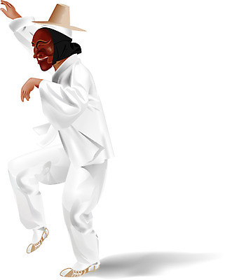 EPS 한국문화 한국전통 전통 남자 일러스트 한명 사람 20대 성인 전통놀이 공연 전통의상 한복 전통공연 탈춤 전통무용 탈 하회탈 산대놀이 탈동작 남자만 남자한명만 성인남자만 청년만 청년남자만 청년남자한명만 성인한명만 성인남자한명만 성인만 국내일러스트 1 동양문화 놀이 한국 가면 이벤트 청년 춤 파일형식 벡터