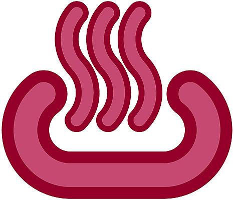 EPS 클립아트 문자 기호 일러스트 사람없음 온천 지리 국내일러스트 스파 파일형식 벡터