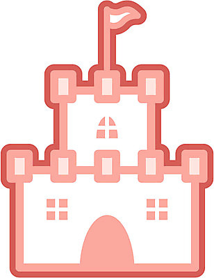 EPS 클립아트 시설물 건축물 건축 유럽 외국문화 고건축 일러스트 유럽건축 사람없음 건물 탑 기 깃발 성 고성 귀족 고성_옛성 국내일러스트 나라 문화 서양건축 파일형식 벡터