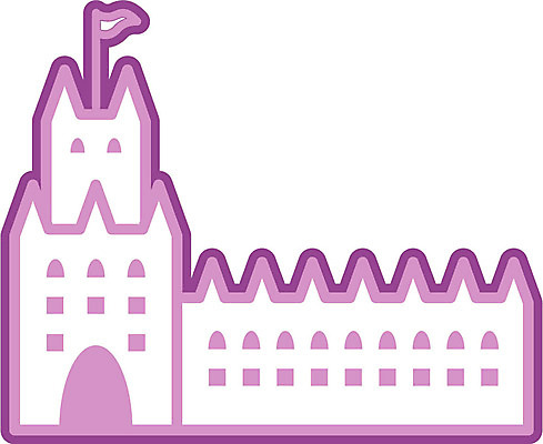 EPS 클립아트 시설물 건축물 건축 유럽 외국문화 고건축 일러스트 유럽건축 사람없음 건물 탑 기 깃발 성 귀족 국내일러스트 나라 문화 서양건축 파일형식 벡터