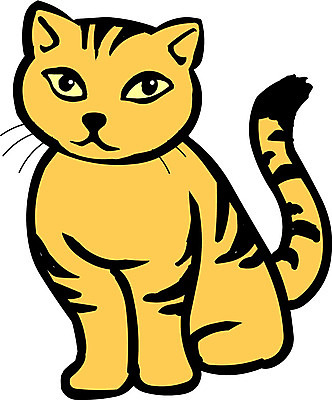 EPS 클립아트 동물 척추동물 한마리 육지동물 일러스트 포유류 사람없음 반려동물 고양이 얼룩고양이 국내일러스트 1 파일형식 벡터