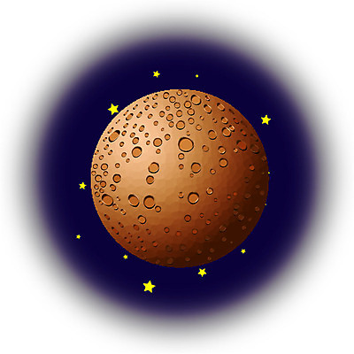 EPS 클립아트 별 일러스트 사람없음 우주 행성 천문학 태양계 수성 국내일러스트 자연요소 교육 파일형식 벡터