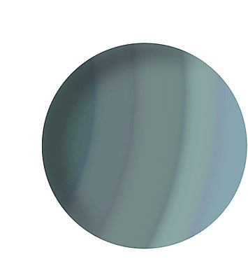 EPS 일러스트 사람없음 우주 행성 천문학 태양계 천왕성 국내일러스트 교육 파일형식 벡터