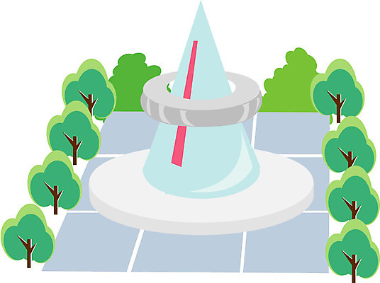 EPS 클립아트 시설물 건축물 공원 현대건축 건축 일러스트 사람없음 건물 탑 놀이공원 놀이기구 기념비 기념물 과학공원 엑스포 한빛탑 국내일러스트 공공시설 테마파크 파일형식 벡터