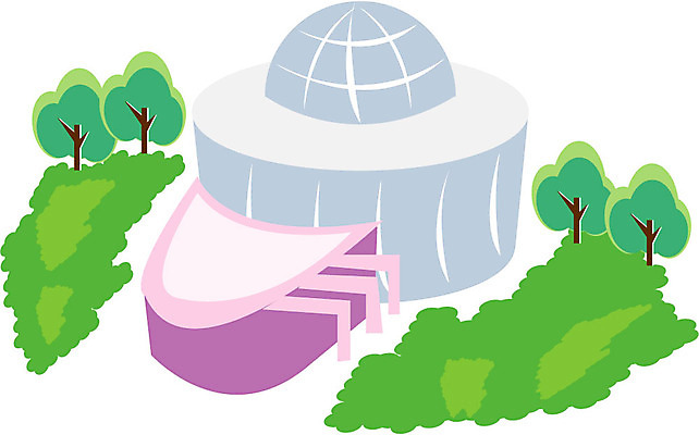 EPS 클립아트 시설물 현대건축 건축 일러스트 사람없음 건물 놀이공원 공연장 문화시설 과학공원 기념관 엑스포 국내일러스트 건축물 공원 테마파크 극장 시설 파일형식 벡터