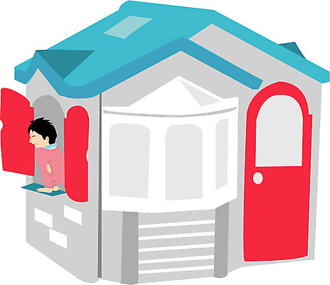 EPS 클립아트 시설물 교육 현대건축 건축 어린이 일러스트 놀이 주택 사람 장난감 유치원 놀이집 어린이만 국내일러스트 건축물 건물 파일형식 벡터