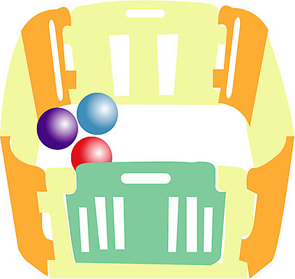 EPS 클립아트 교육 생활용품 일러스트 공 놀이 사람없음 장난감 놀이용품 유치원 놀이집 국내일러스트 오브젝트 파일형식 벡터