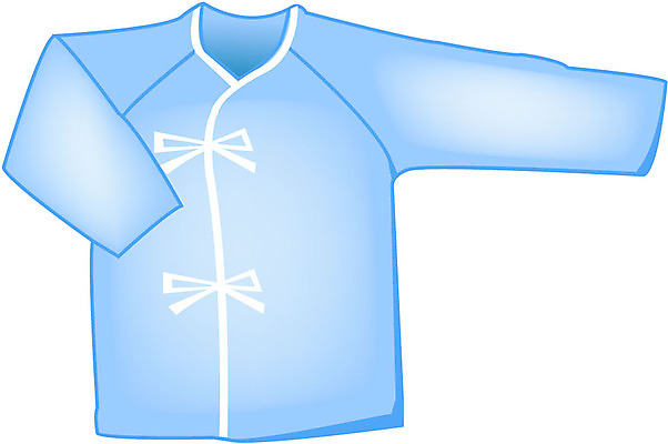 EPS 옷 티셔츠 일러스트 사람없음 신생아 저고리 유아복 배냇저고리 신생아옷 국내일러스트 셔츠 아기용품 아기 한복 파일형식 벡터