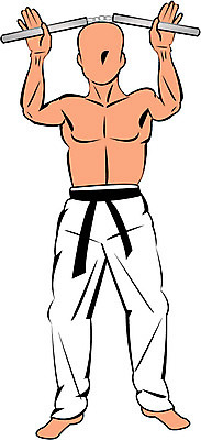 EPS 클립아트 남자 스포츠 포즈 일러스트 도복 한명 서기 사람 20대 성인 취미 레포츠 운동 중국 무도 전통무술 쿵후 쌍절곤 검은띠 쌍절봉 남자만 남자한명만 성인남자만 청년만 청년남자만 청년남자한명만 성인한명만 성인남자한명만 성인만 국내일러스트 1 옷 아시아 스포츠용품 모션 레저 건강 청년 무도_무술 끈 파일형식 벡터