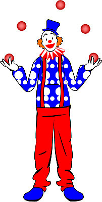 EPS 클립아트 직업 포즈 일러스트 공 한명 서기 이벤트 축제 공연 광대 피에로 묘기 서커스 공던지기 저글링 가상인물 국내일러스트 1 모션 상상 사람 파일형식 벡터