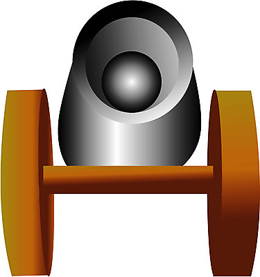 EPS 무기 일러스트 사람없음 폭탄 오브젝트 전쟁 대포 포탄 국내일러스트 폭발물 파일형식 벡터