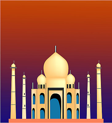 EPS 클립아트 시설물 건축 고건축 유적 일러스트 사람없음 건물 궁전 세계문화유산 문화재 인도문화 타지마할 타지마할묘 국내일러스트 동양문화 전통 건축물 외국문화 인도 인도_나라 파일형식 벡터