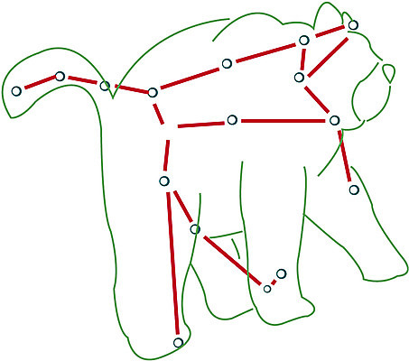 EPS 클립아트 동물 척추동물 육지동물 별 일러스트 곰 포유류 사람없음 우주 별자리 점성술 곰자리 큰곰자리 국내일러스트 자연요소 파일형식 벡터