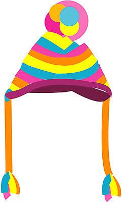 EPS 모자 잡화 일러스트 털모자 사람없음 오브젝트 보온 아기모자 국내일러스트 모자_잡화 파일형식 벡터