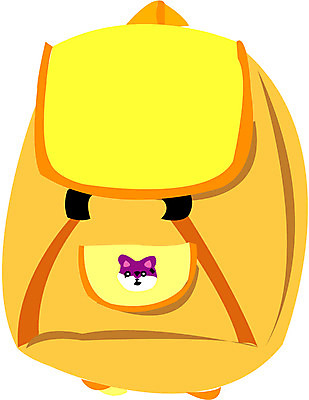 EPS 잡화 교육 가방 일러스트 배낭 책가방 사람없음 유치원 오브젝트 기저귀가방 보조가방 아기가방 국내일러스트 파일형식 벡터