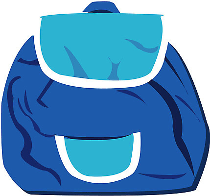 EPS 잡화 교육 가방 일러스트 배낭 책가방 사람없음 유치원 오브젝트 기저귀가방 보조가방 아기가방 국내일러스트 파일형식 벡터