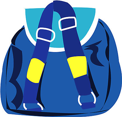 EPS 잡화 교육 가방 일러스트 배낭 책가방 사람없음 유치원 오브젝트 기저귀가방 보조가방 아기가방 국내일러스트 파일형식 벡터