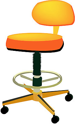 EPS 의자 일러스트 사람없음 라이프 생활 오브젝트 등받이의자 국내일러스트 가구 파일형식 벡터