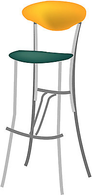 EPS 의자 일러스트 사람없음 라이프 생활 오브젝트 등받이의자 국내일러스트 가구 파일형식 벡터