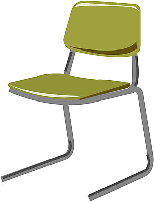 EPS 가구 의자 일러스트 사람없음 라이프 생활 오브젝트 사무실의자 등받이의자 국내일러스트 생활용품 파일형식 벡터