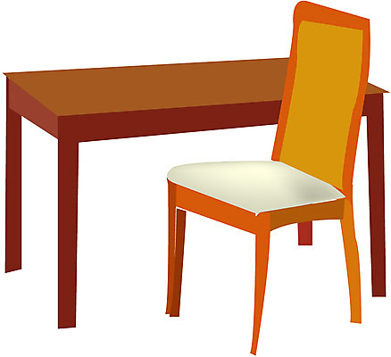 EPS 가구 의자 일러스트 탁자 사람없음 라이프 생활 책상 오브젝트 등받이의자 국내일러스트 생활용품 파일형식 벡터