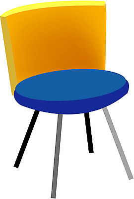 EPS 의자 일러스트 사람없음 라이프 생활 오브젝트 등받이의자 국내일러스트 가구 파일형식 벡터