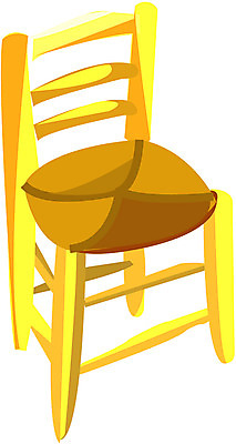 EPS 교육 의자 일러스트 학교 사람없음 라이프 생활 오브젝트 등받이의자 국내일러스트 가구 파일형식 벡터