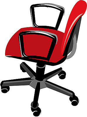 EPS 가구 의자 일러스트 사람없음 라이프 생활 오브젝트 사무실의자 등받이의자 국내일러스트 생활용품 파일형식 벡터