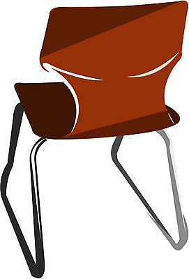 EPS 가구 의자 일러스트 사람없음 라이프 생활 오브젝트 사무실의자 등받이의자 국내일러스트 생활용품 파일형식 벡터