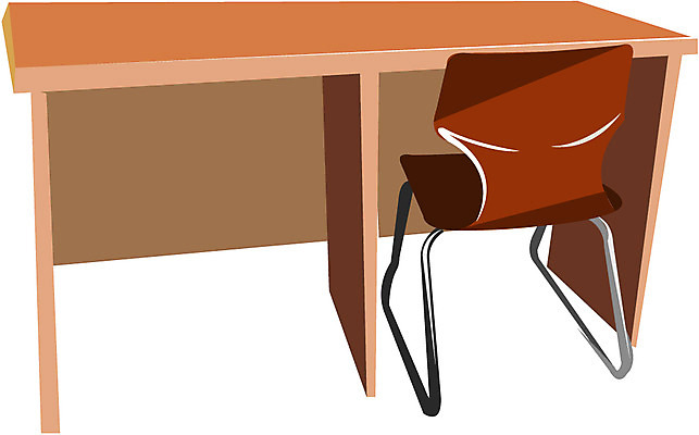 EPS 가구 의자 일러스트 사람없음 라이프 생활 책상 오브젝트 등받이의자 국내일러스트 생활용품 파일형식 벡터