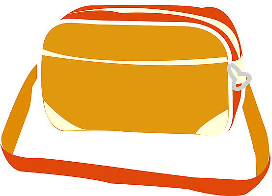 EPS 학생 잡화 가방 일러스트 사람없음 라이프 생활 오브젝트 보조가방 신발주머니 국내일러스트 파일형식 벡터