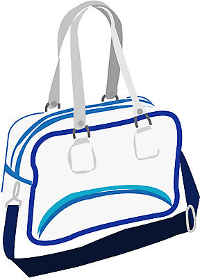 EPS 학생 잡화 가방 일러스트 운동선수 사람없음 라이프 생활 오브젝트 스포츠백 운동가방 국내일러스트 스포츠 파일형식 벡터