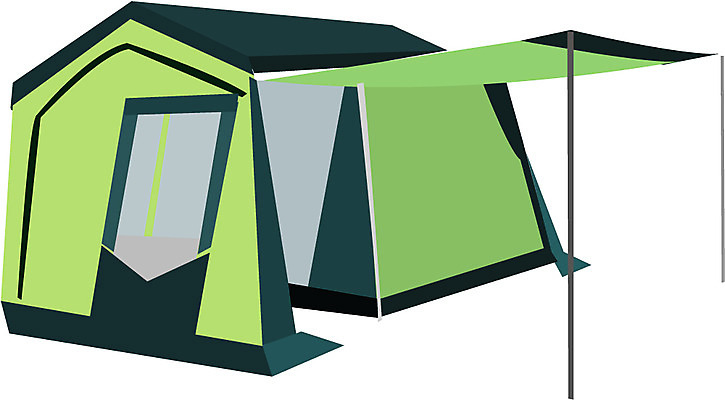 EPS 여행 생활용품 일러스트 레저용품 레저 휴가 텐트 취미 사람없음 야외 관광지 놀이용품 캠핑 오브젝트 여행용품 천막 레저시설 국내일러스트 캠핑도구 파일형식 벡터