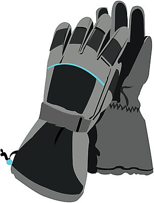 EPS 스포츠용품 여행 장갑 일러스트 레저용품 레저 스키 사람없음 레포츠 오브젝트 여행용품 보호장갑 국내일러스트 잡화 스포츠 겨울스포츠 파일형식 벡터