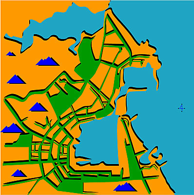 EPS 클립아트 지도 일러스트 사람없음 군인 오브젝트 작전 국내일러스트 직업 국군 파일형식 벡터