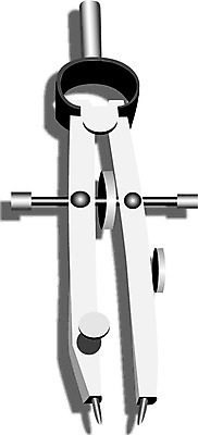 EPS 일러스트 문구용품 사람없음 사무용품 오브젝트 컴파스 제도 제도기 국내일러스트 제도기구 파일형식 벡터